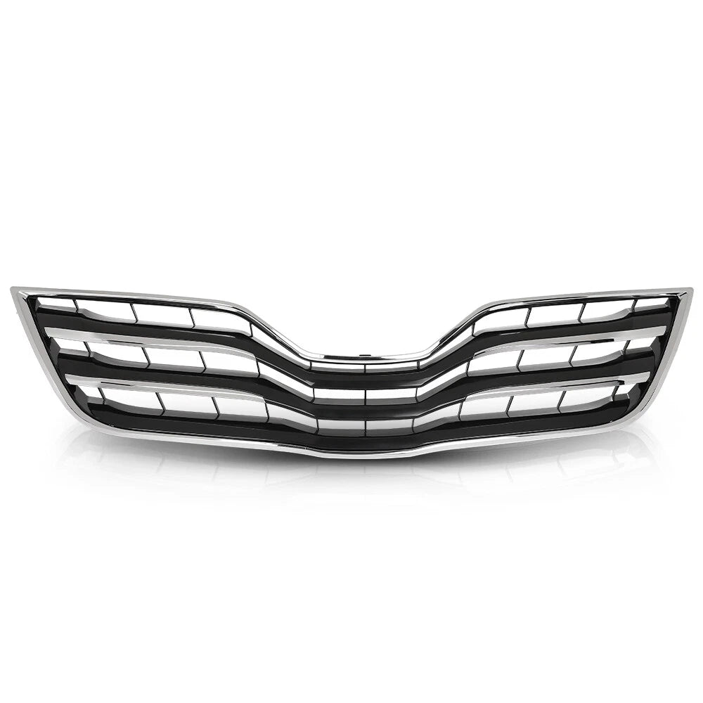 Front Upper Grille for Toyota Camry XLE (2010–2011) Black & Chrome