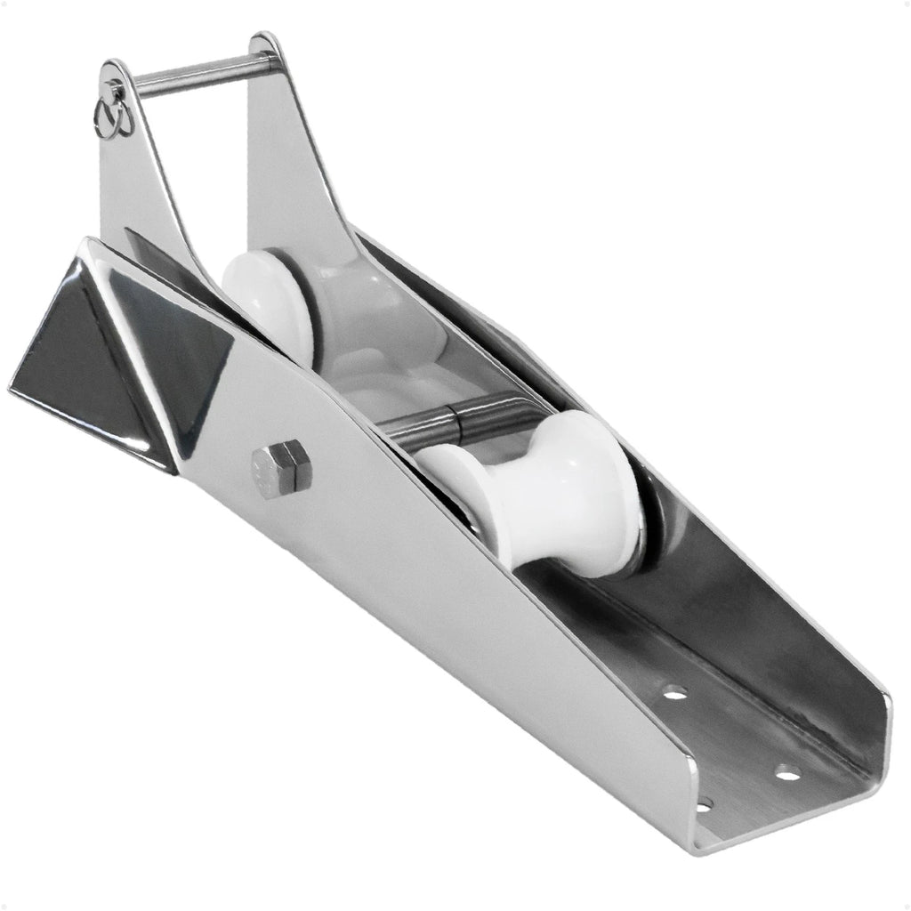Hinged Double Bow Roller with Delrin Rollers for FO3696 (13-1/4 Inch)