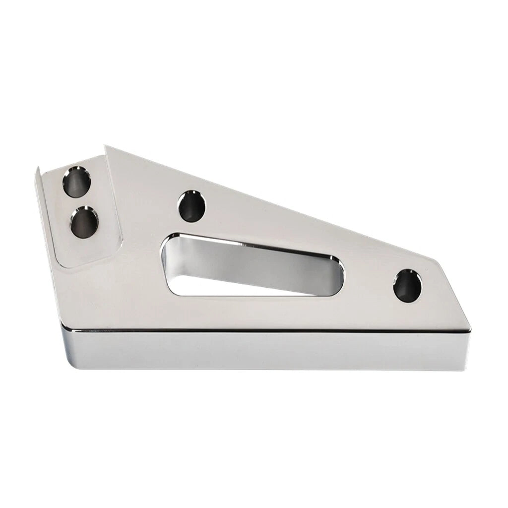 Chrome Aluminum Alternator Bracket Kit for SBC Small Block Chevy (1970–1985)