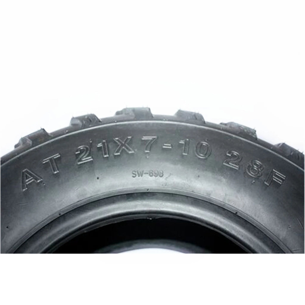 4-Ply Front Tire for 200cc 250cc Quad Dirt Bike ATV Dune Buggy (21x7-10)