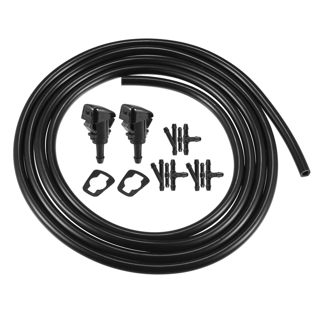 2X Windshield Washer Nozzle Hose Kit for GMC Chevrolet (7133-232314B)