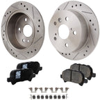 Rear Brake Disc and Pad Kit for Toyota Solara Avalon Camry (2005–2006)