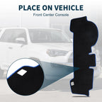 Dashboard Cover Mat for Honda N-WGN JH3/JH4 (2013–2020) Black Blue Set of 1