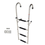 Stainless Steel Telescoping Dock Ladder for Boats (2/3/4/5 Steps)