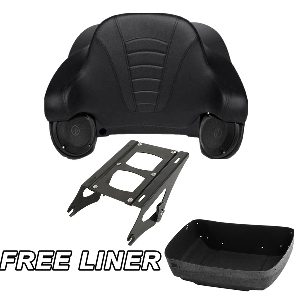 Trunk Speakers Mount Rack Pad for Harley Touring Road Glide (2014–2026)