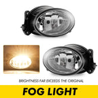 Set of 2 Bumper Fog Lights for Mercedes-Benz GL500 GL550 (2008–2012)