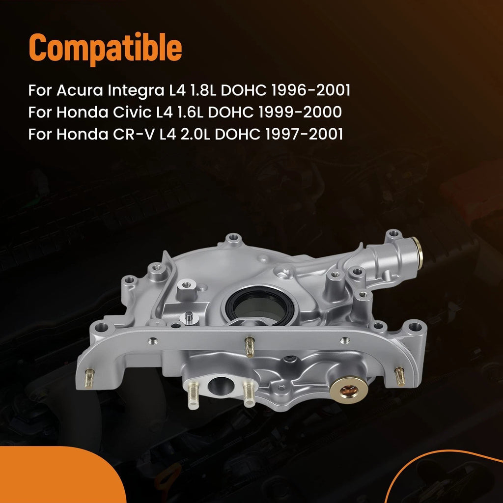 Engine Oil Pump for Honda Civic/CR-V 1.6L 2.0L (1996–2001) 15100P72A01 22443587