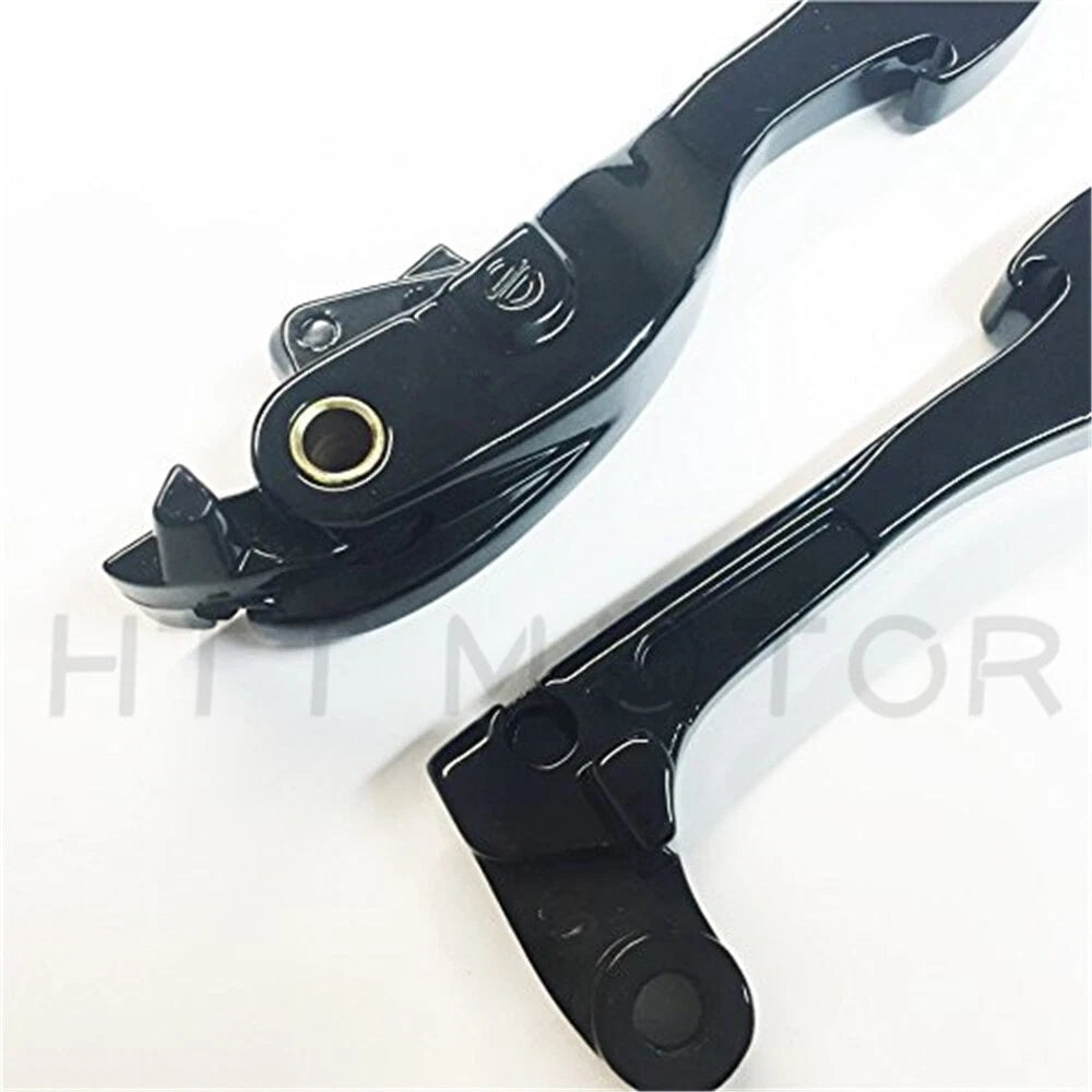 Black Brake Clutch Flame Hand Levers for Honda CBR 954RR (2000–2003)