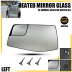 Left Mirror Glass for Chevrolet Silverado 1500 GMC Sierra 1500 (2019–2023) EPY