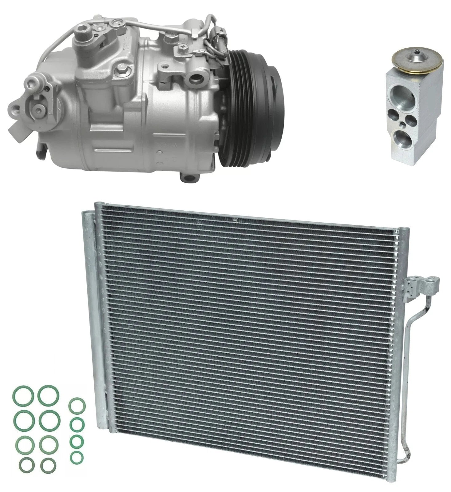 A/C Compressor Kit with Condenser for Alpina B7 xDrive (2012–2012)