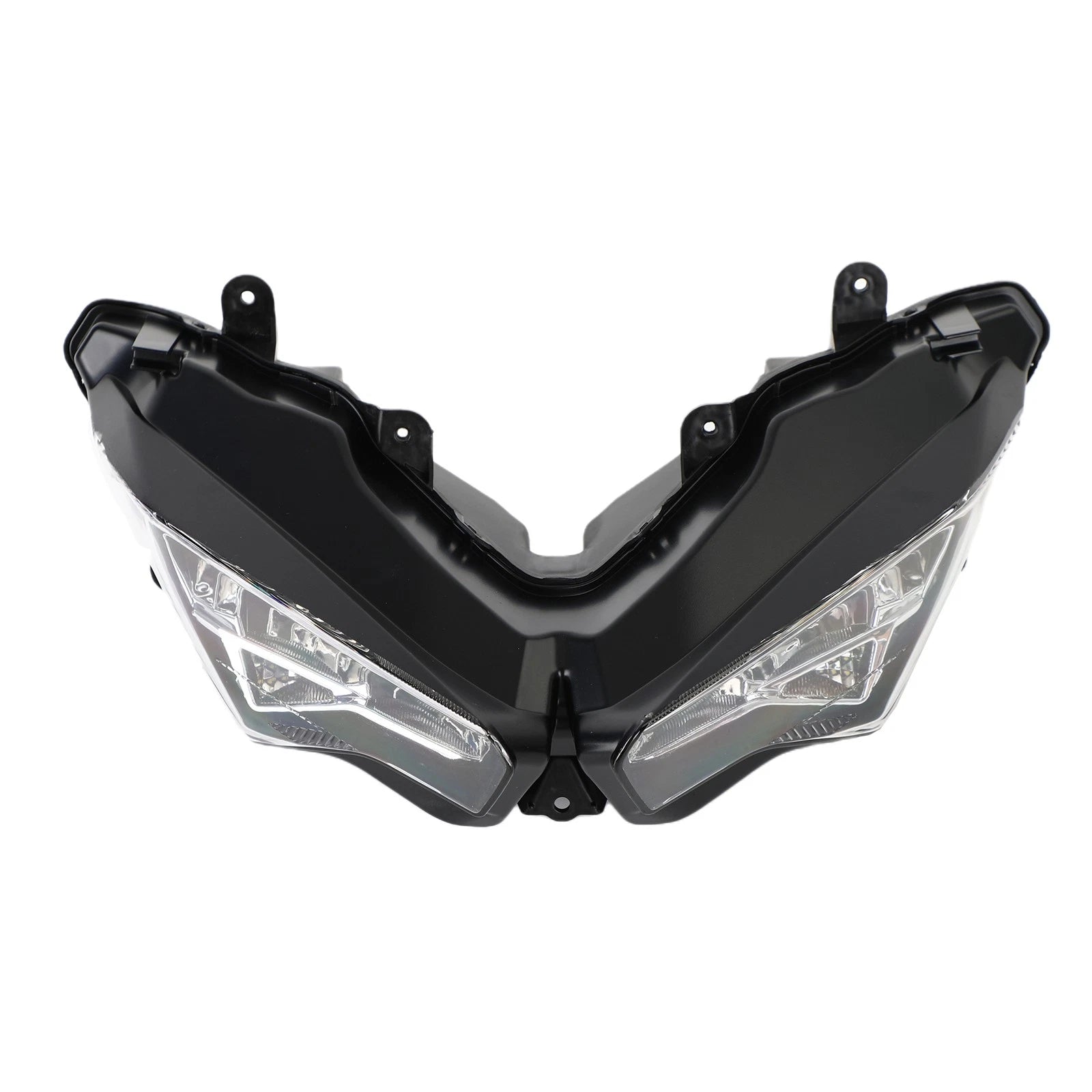 Headlamp Headlight Guard Protector Grill LED Clear for Kawasaki Ninja 400 (2018–2023)