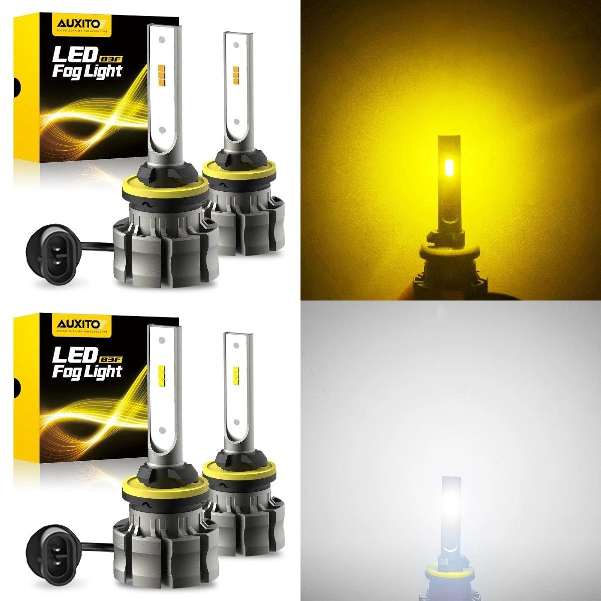 AUXITO 880 881 893 LED Fog Light Bulbs for