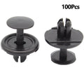 100 Pcs Nylon Clips for Toyota (Fits 20mm x 9mm, 7mm Hole)