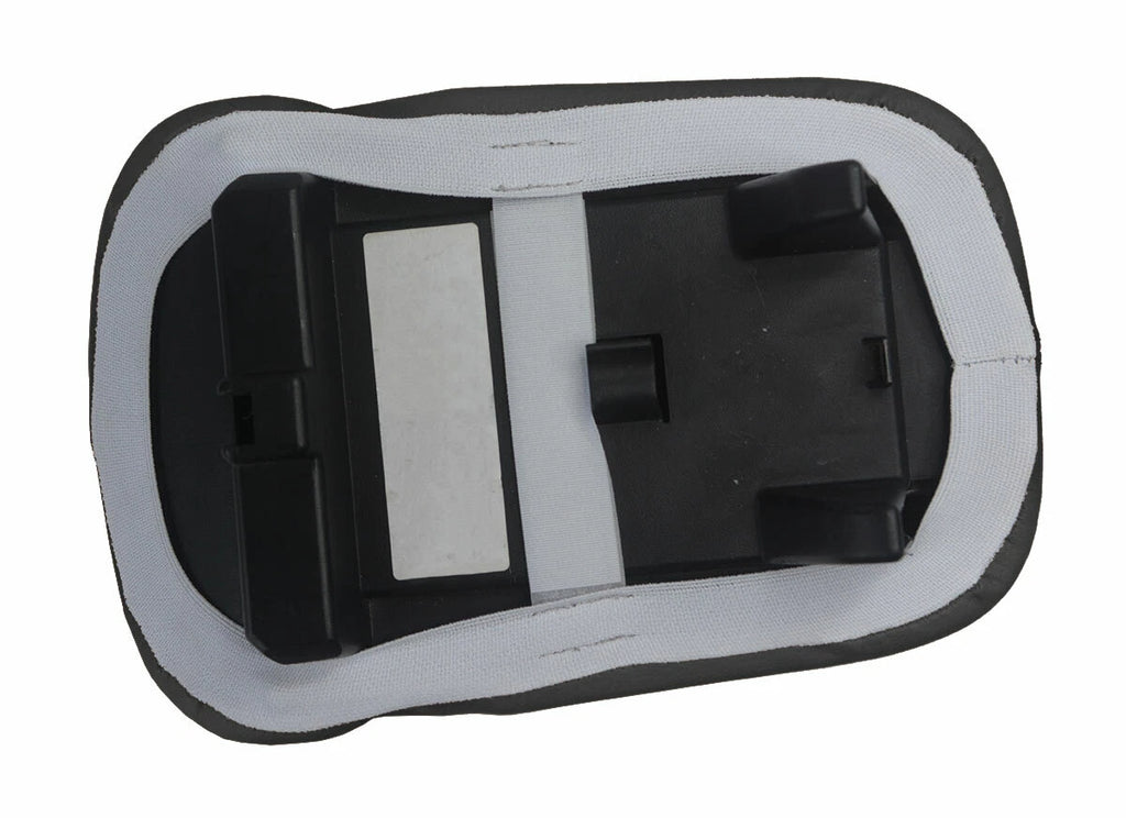 Console Lid Pull Over Cover Leather for Ford Mustang (2015–2020) Blue Stitch