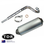 28mm Muffler Pipe Exhaust for Honda CRF50 XR50 110cc 125cc (2004–2023)