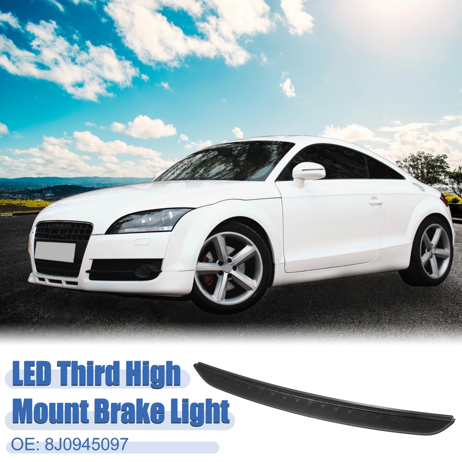 High Level Third Rear Brake Stop Light 8J0945097 for Audi TT (2006–2014)