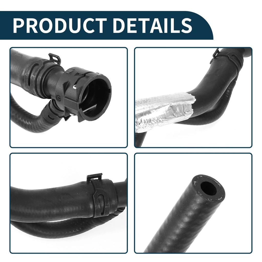 Radiator Hose Coolant Pipe for Volkswagen CC 2.0L (2009–2017) No.L3CD122157A