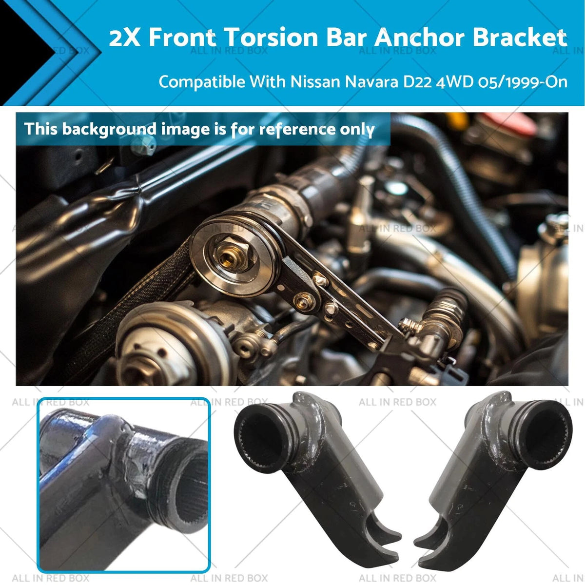 Front Torsion Bar Anchor Bracket for Nissan Navara D22 (1999–On)