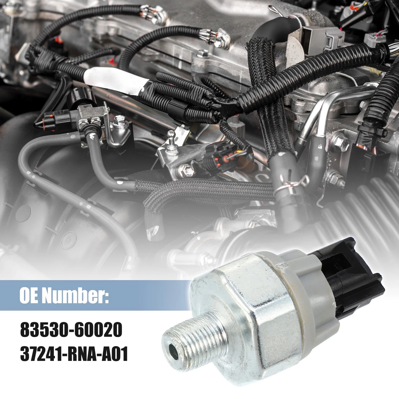 Oil Pressure Switch Sensor for Toyota Scion (2000–2023) 83530-60020 37241-RNA-A01