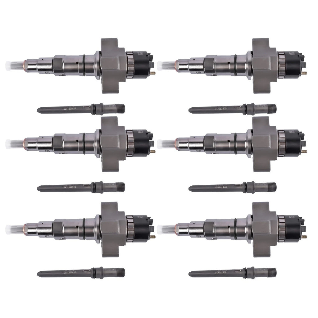 Set of 6 Fuel Injectors for Cummins ISL ISC