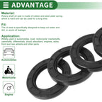 Set of 5 Oil Seal Rotary Shaft Seal NBR Rubber 32x50x7mm