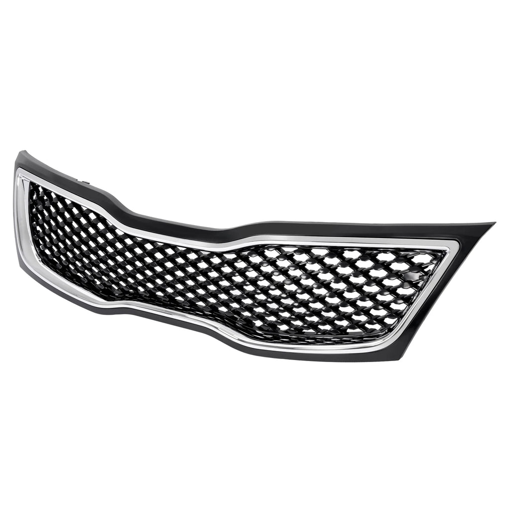 2Pcs Front Upper & Lower Bumper Grille Grill for Kia Optima (2014–2015)