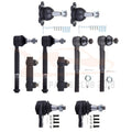 Set of 10 Front Ball Joints Tie Rod Ends for Chevrolet Blazer/Tahoe (1992–1995)
