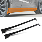 Body Kit Side Skirt Extension Panel for Honda Civic Sedan (2012–2015) Black ABS