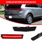 2X Smoke Lens LED Rear Bumper Side Marker Lights for Lincoln MKX (2007–2010)