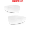 Set of 2 Heated Blind Spot Mirror Glass for VW Eos CC (2009–2017)