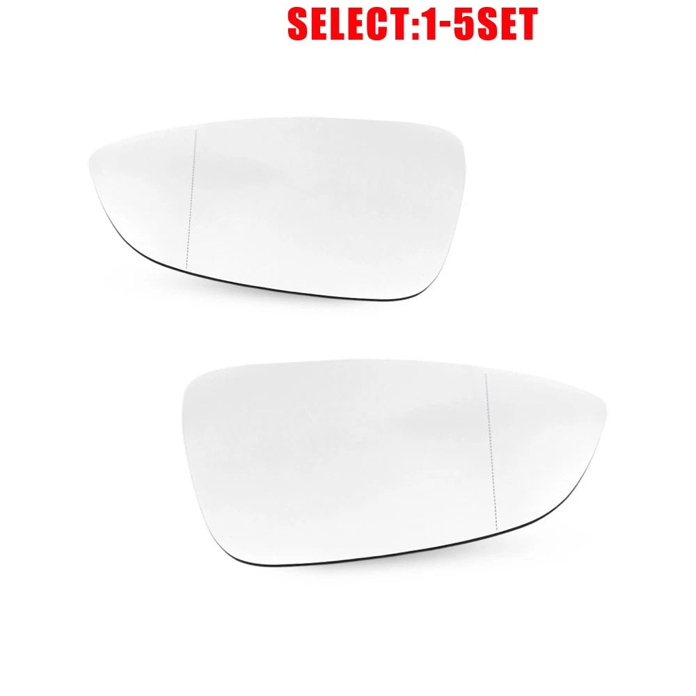 Set of 2 Heated Blind Spot Mirror Glass for VW Eos CC (2009–2017)