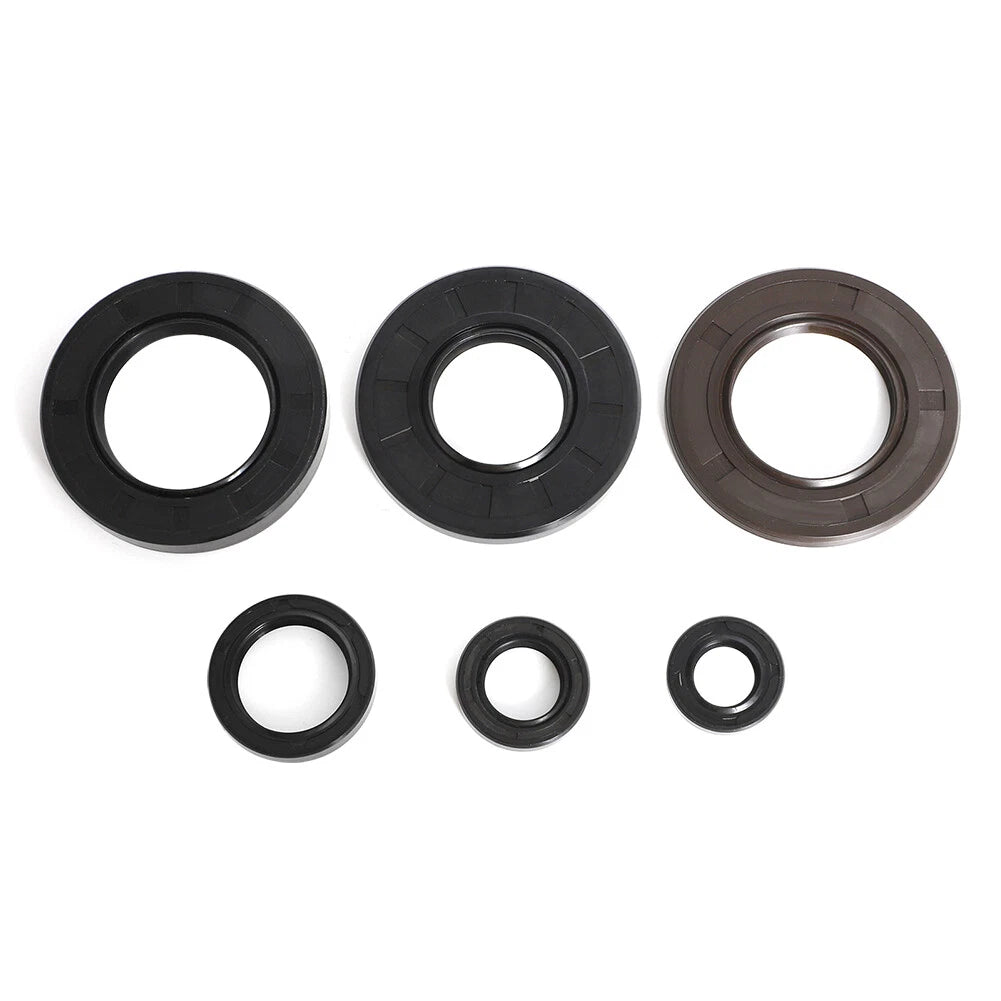 Set of 6 Engine Seals for Yamaha MX250 MX360 (1973–1974)