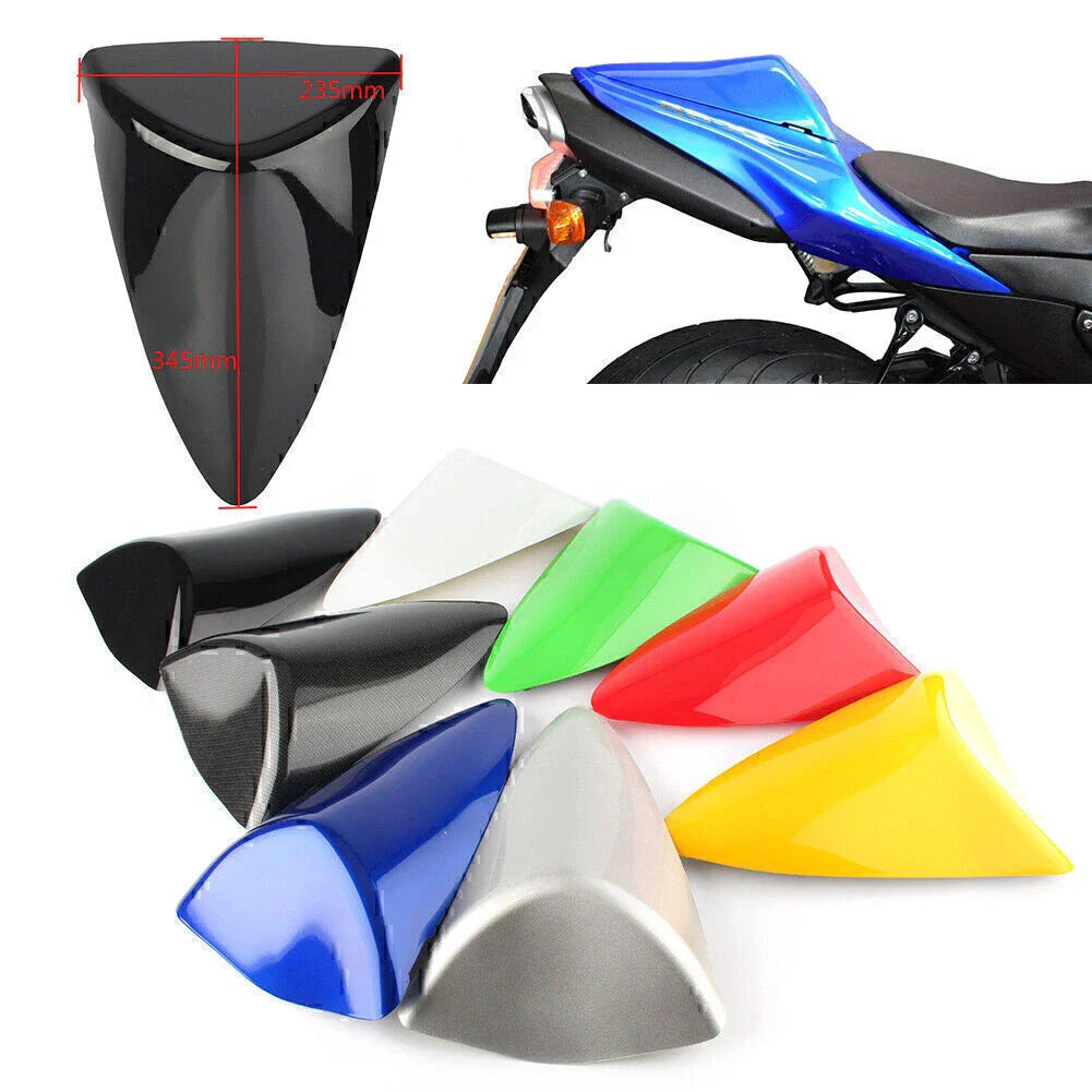 Rear Passenger Seat Cover Cowl for Kawasaki Ninja ZX6R 2007-2008 White