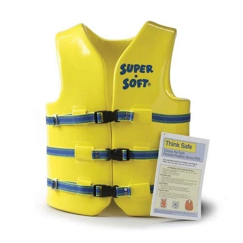 Texas Super Soft USCGA Ski Vest for Adult Large (1023512)
