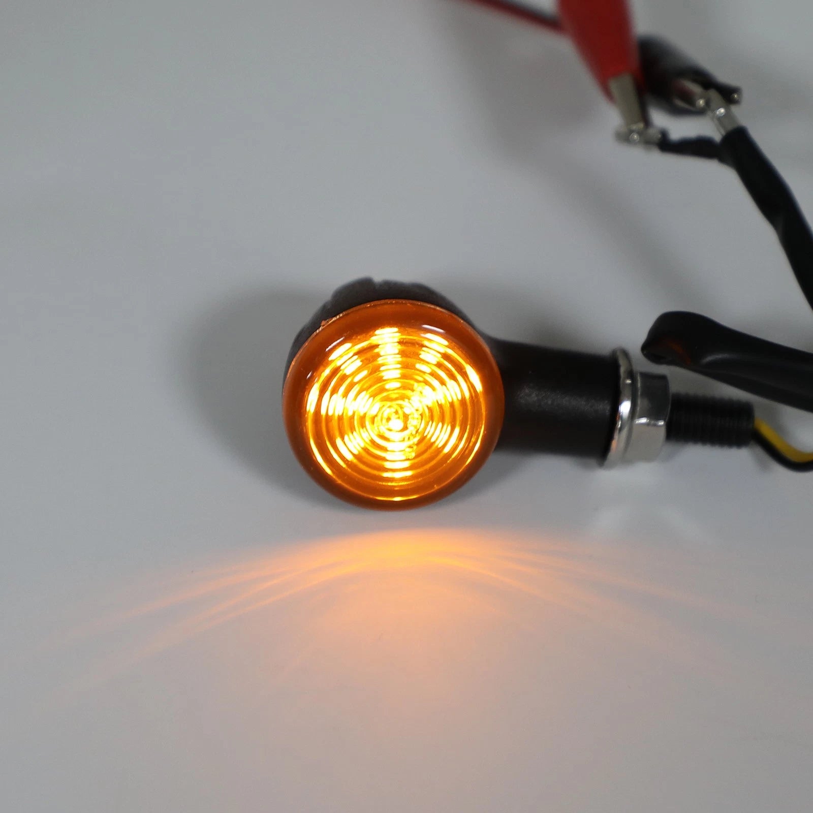 Universal Small Bullet Turn Signal Lights for Motorcycles (LED)