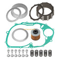 Clutch Friction and Steel Plates w/Gasket for Yamaha XVS650 V-Star 650 (1998–2016)