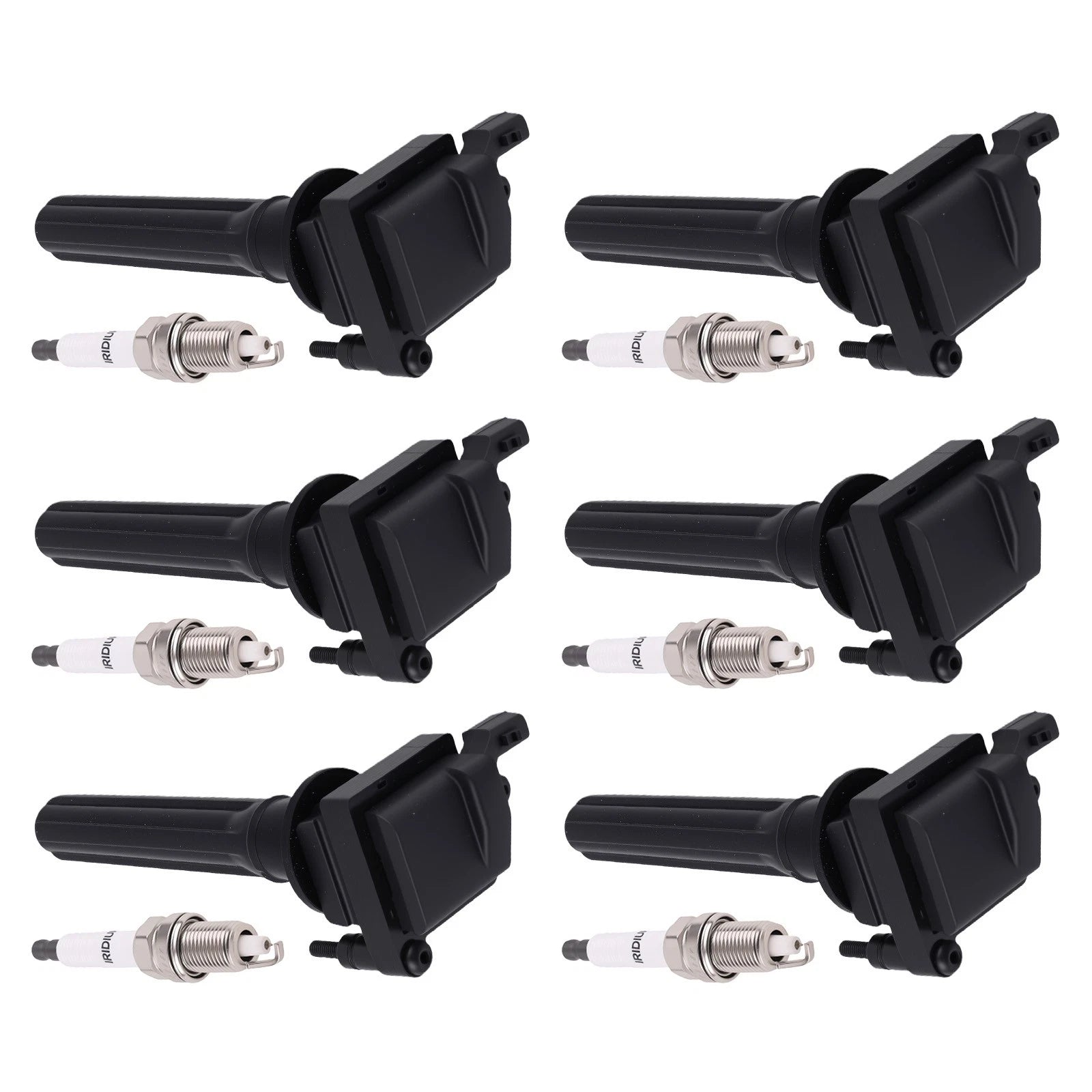 Set of 6 Ignition Coil Spark Plugs for Dodge Magnum Intrepid (2005–2008) UF269
