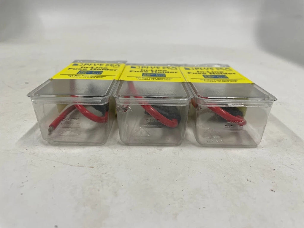 Pack of 3 In-Line ATO/ATC Fuse Holders for Blue Sea Systems 5064