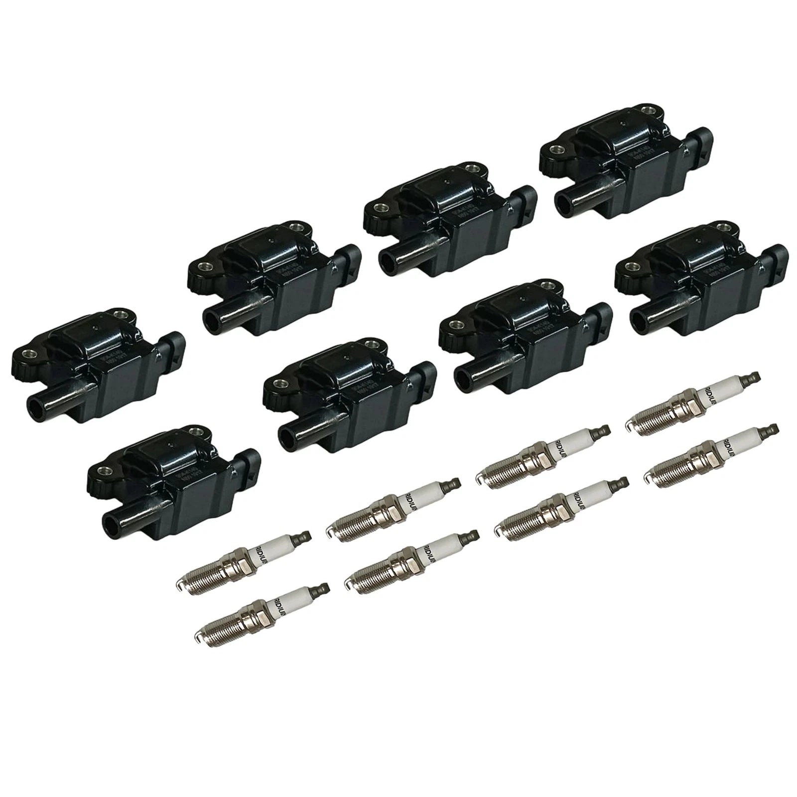 Set of 8 Ignition Coils & Spark Plugs for Tahoe Yukon Sierra 1500 (2007–2014)