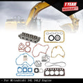 Complete Cylinder Head Assembly + Gasket Set for Mitsubishi S4L