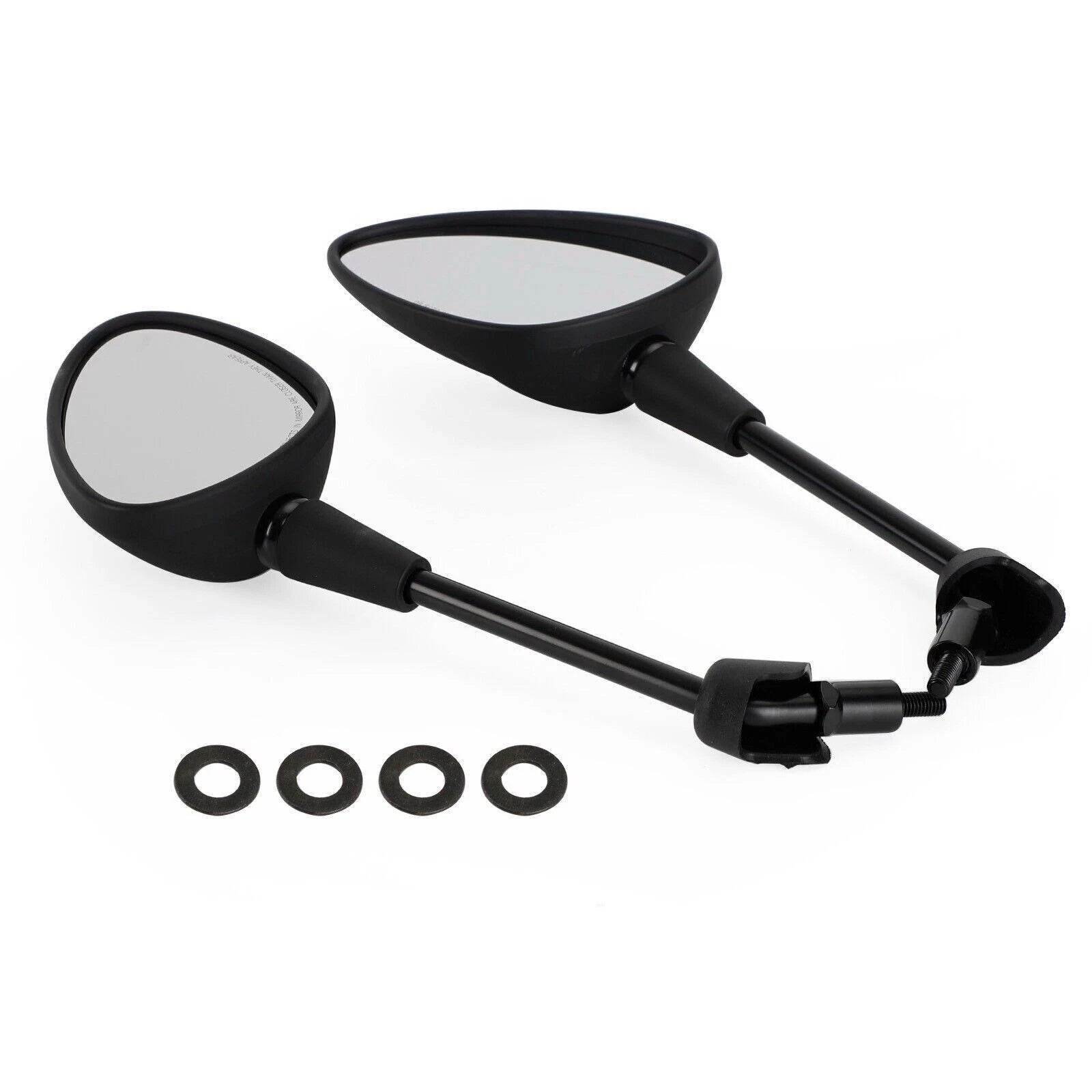 Mirror Pair Black for Vespa GTS HPE, Sprint, Primavera 125, 150, Elettrica #3
