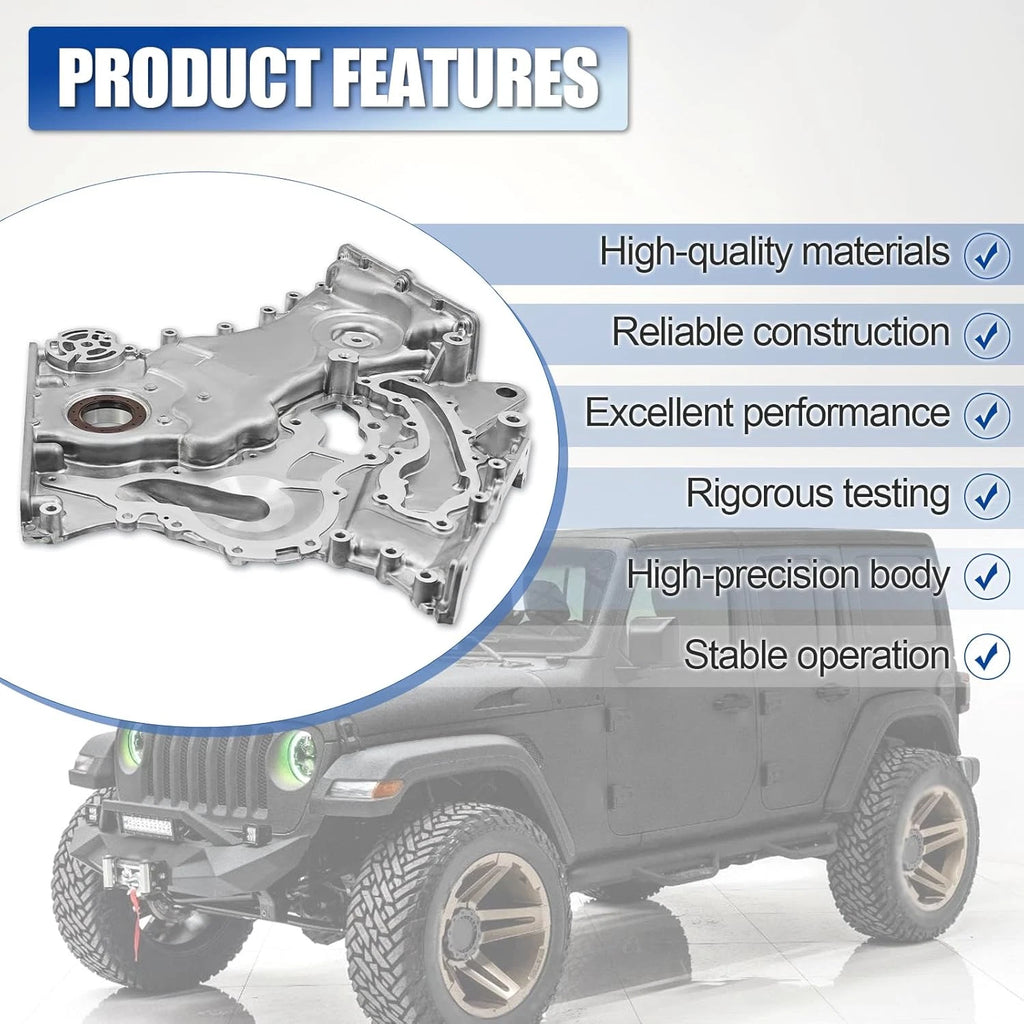 Timing Chain Cover for Jeep Wrangler (2012-2018)