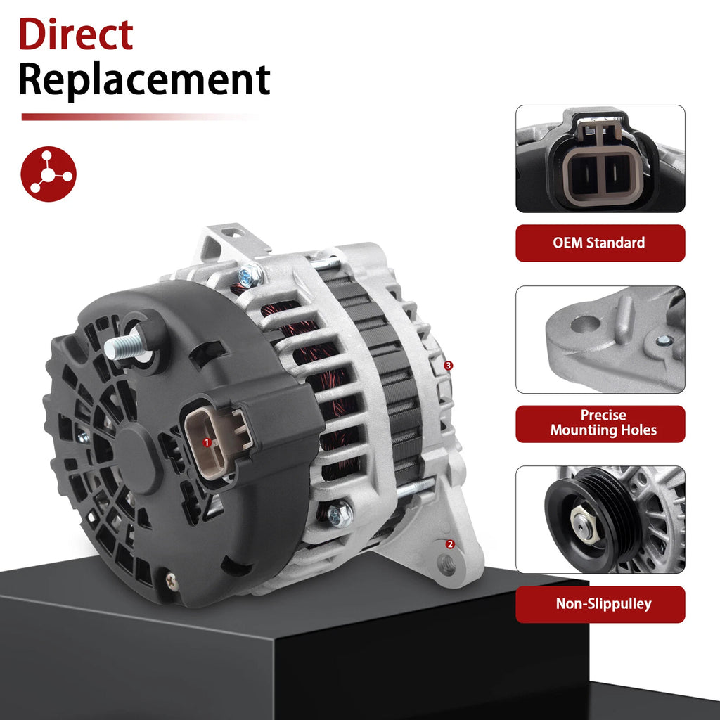 Alternator for Hyundai Accent Elantra (2000-2002) 90 Amp