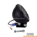 5.75'' LED DRL Headlight & Matte Black Bucket Set for Harley Dyna
