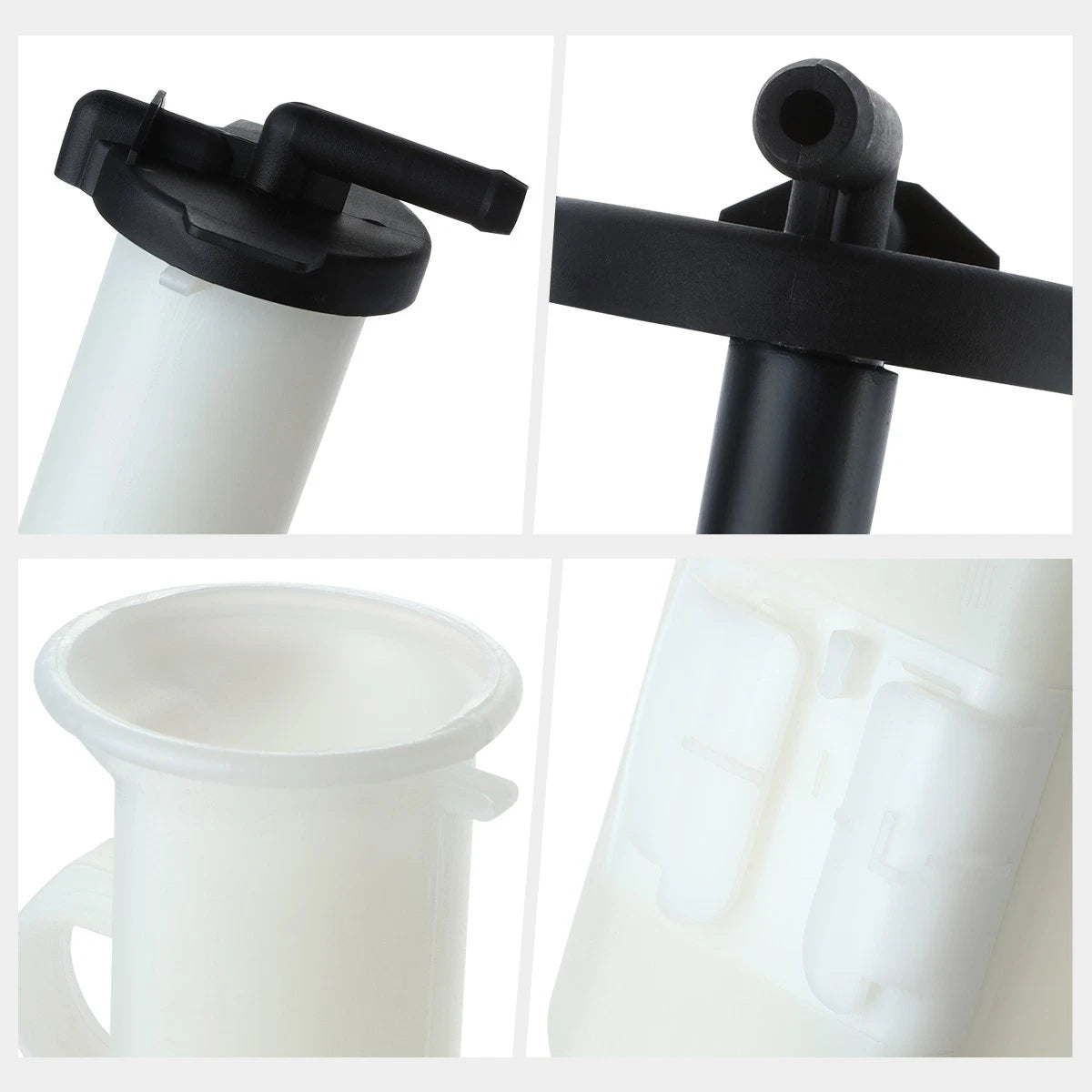 Coolant Fluid Reservoir Overflow Bottle w/Cap for Hyundai Elantra/Tiburon (2001–2008)