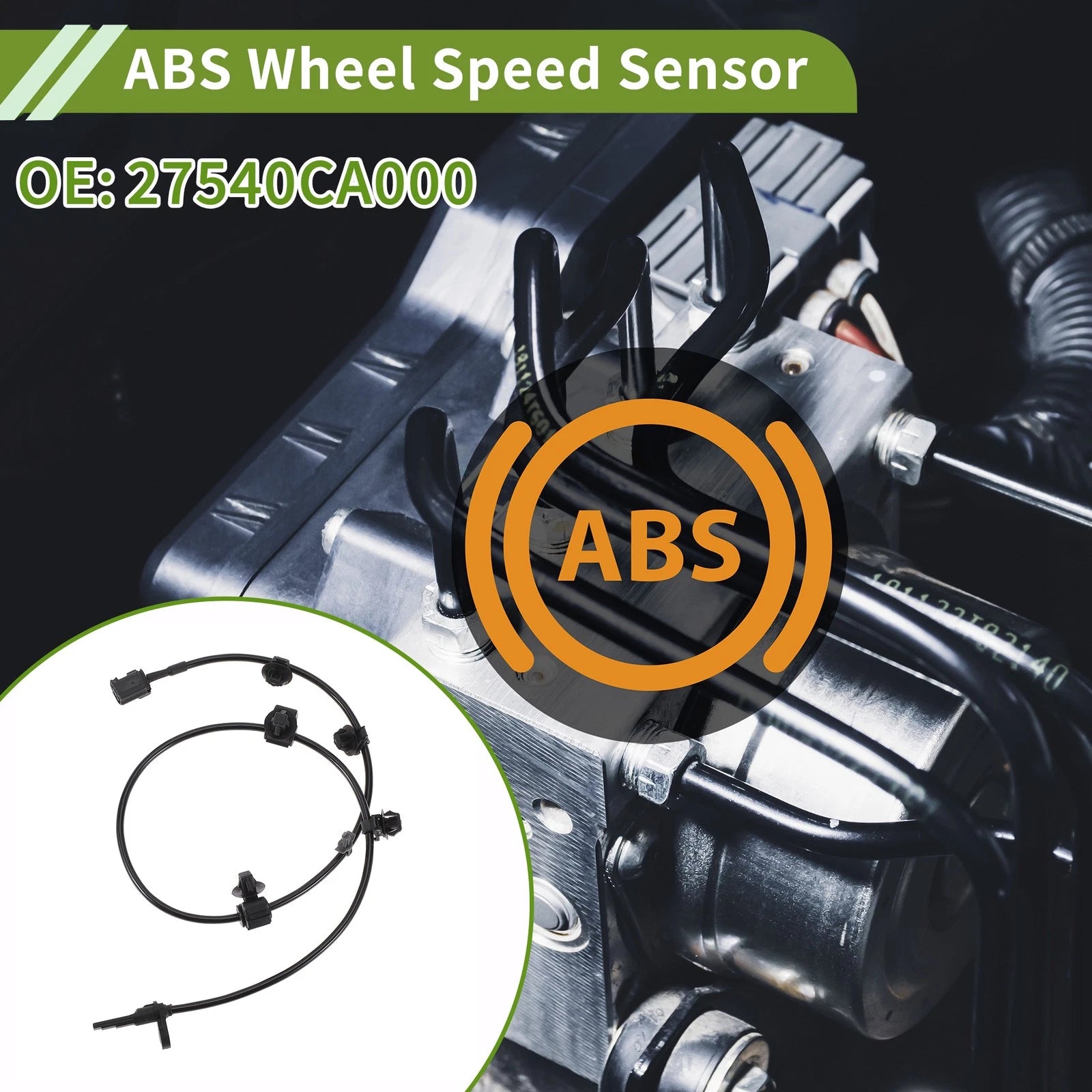 ABS Wheel Speed Sensor No. 27540CA000 for Subaru BRZ (2013–2015) Front Right