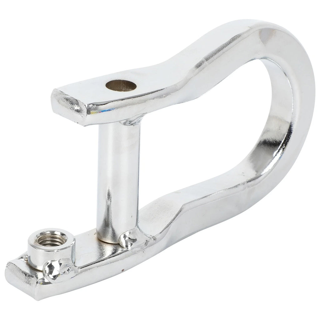 2X Front Silver Tow Hooks for Chevy Silverado Sierra 1500 (2007–2018)