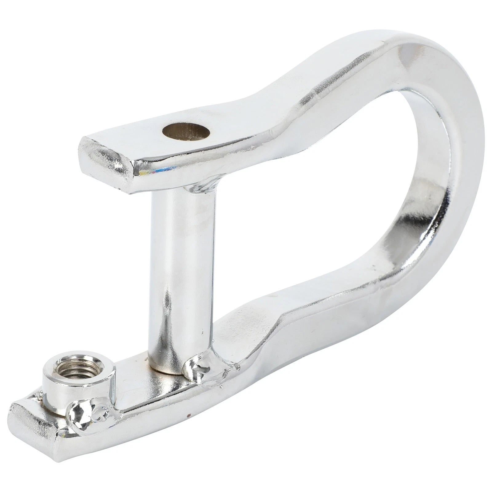 2X Front Silver Tow Hooks for Chevy Silverado Sierra 1500 (2007–2018)