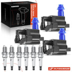 Blue Ignition Coil and Iridium Spark Plug for Lexus IS300 (2001–2005)