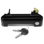 Rear Passenger Right Door Pull Handle w/ Lock Cylinder+Key for VW EuroVan (1991–2003)
